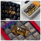 Golden Keycap WASD Metal Artisan Keycaps for Mechanical Gaming Keyboard
